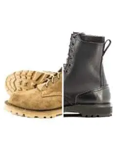 Red wings boots Vs Nicks Boots 