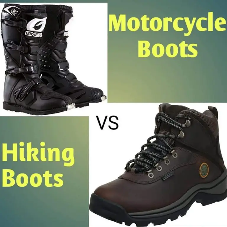 Motorcycle Boots Vs Hiking Boots: Comparison! - Heelslide