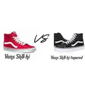 Gebakjes Bedenken Lil Vans Sk8-hi vs Sk8-hi Tapered: Comparison | Heelslide