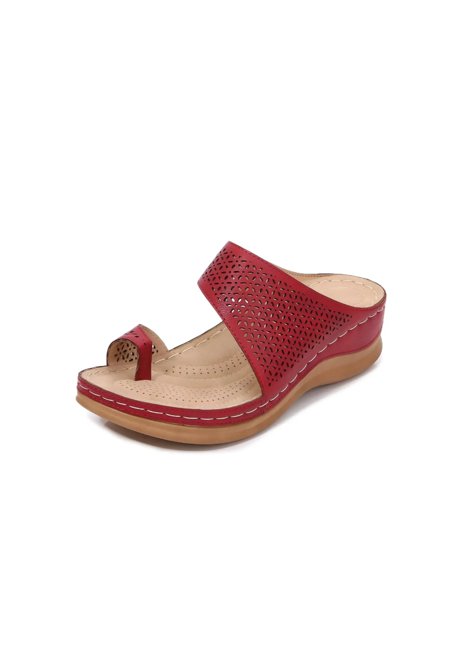 Visit the LAIDIC storeSandals for Women, Bohemian Hollow Wedge Sandals and Slippers for Women
